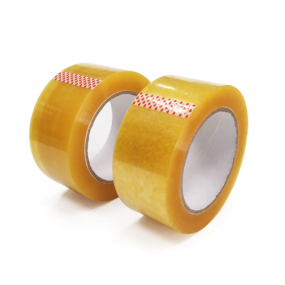 High quality wholesale transparent custom brown packing bopp tape