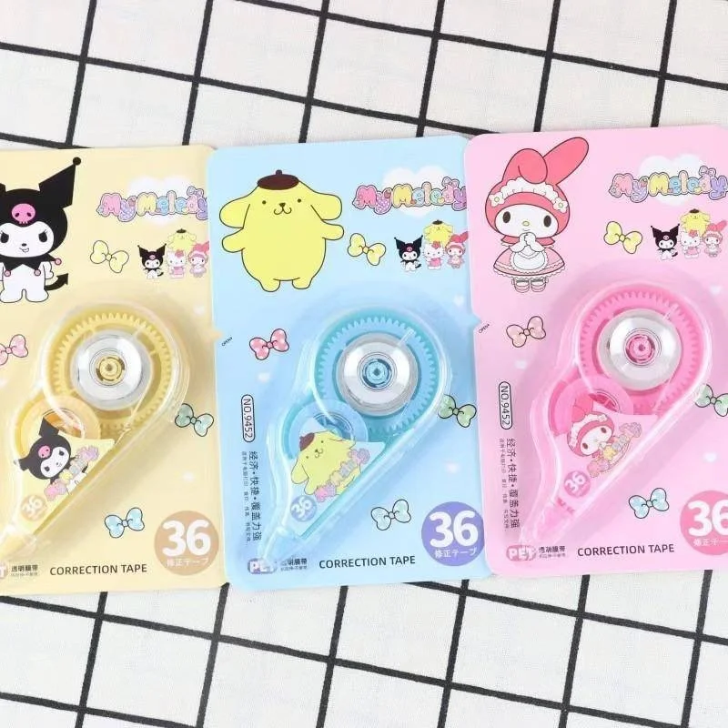 24 pcs/box Cute Cartoons Correction Tape School Office Supplies Prize kids Stationery gift