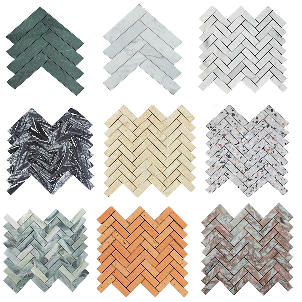 Vintage Strip solid black Mosaic Pencil Basalt Mosaic Tiles for Luxury Decorating