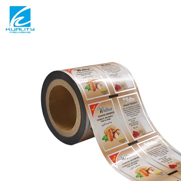 Composite food grade plastic roll film, small package shampoo packaging film, metalized flexible packaging Film roll