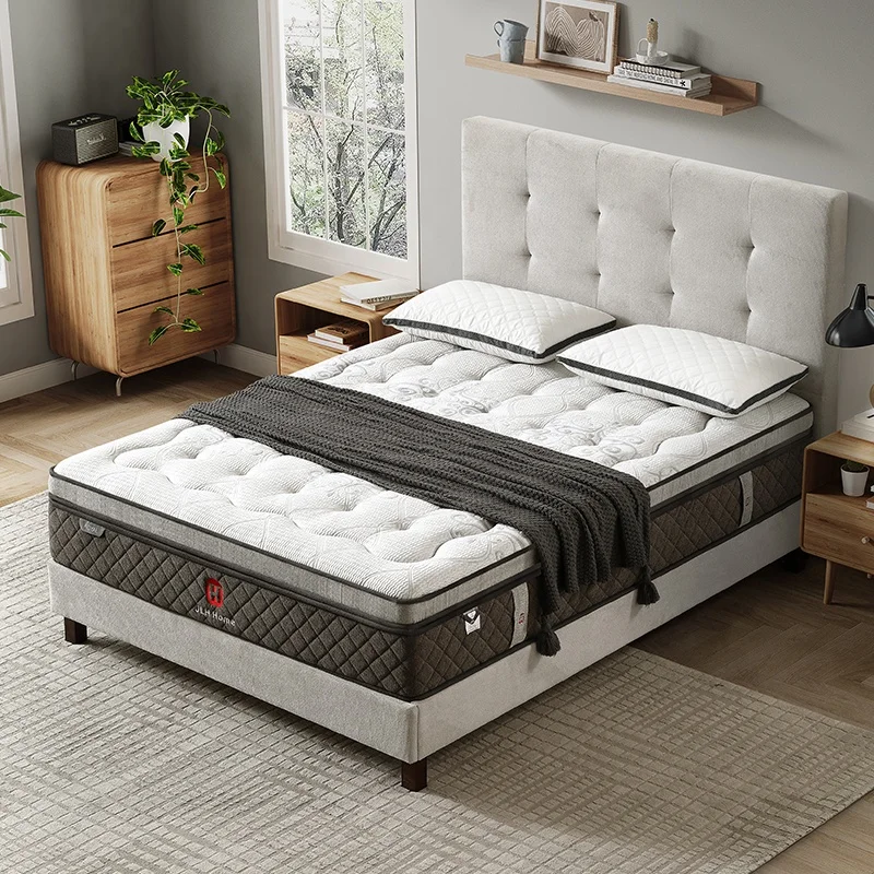 Hypo-allergenic orthopedic mattress king size colchones memory foam pocket spring