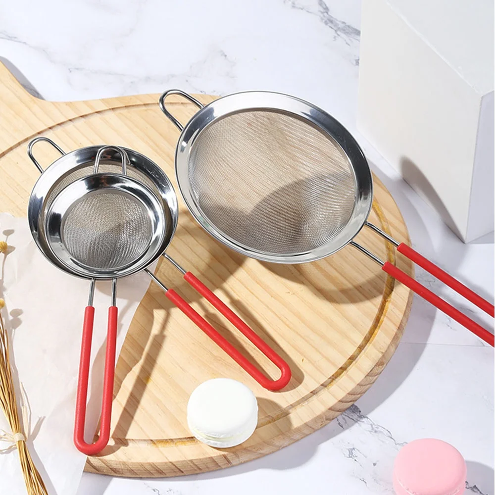 Oil Strainer Net Spoon Slotted Skimmer Metal Stainless Steel Kitchen Basket Colander Filter Spoon