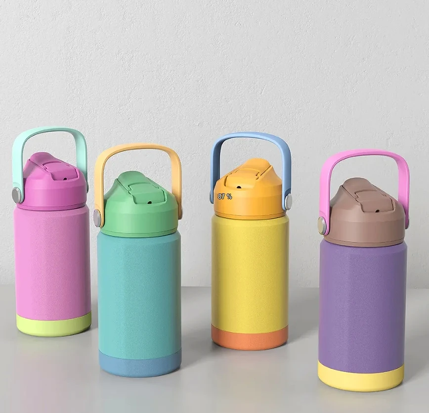 New Arrival Custom Print Children Stainless Steel Insulated Thermal School Bottles BPA Free Water Bottle for Kids