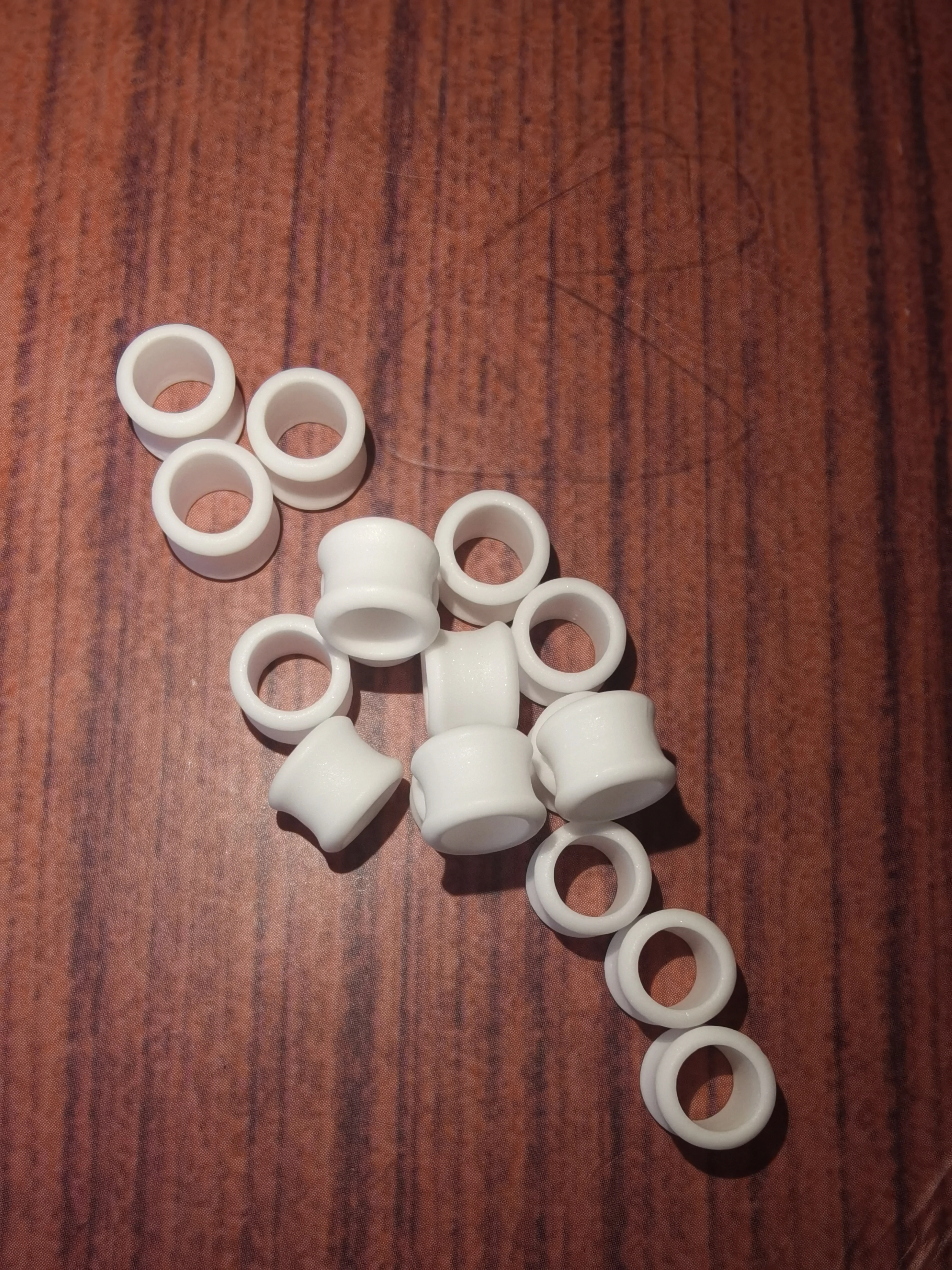 Wholesale special alumina ceramic tubes wear resistant ceramic ring