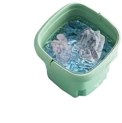 easy to carry 2022 lazy person travel essentials underwear washing foldable underwear wash machine