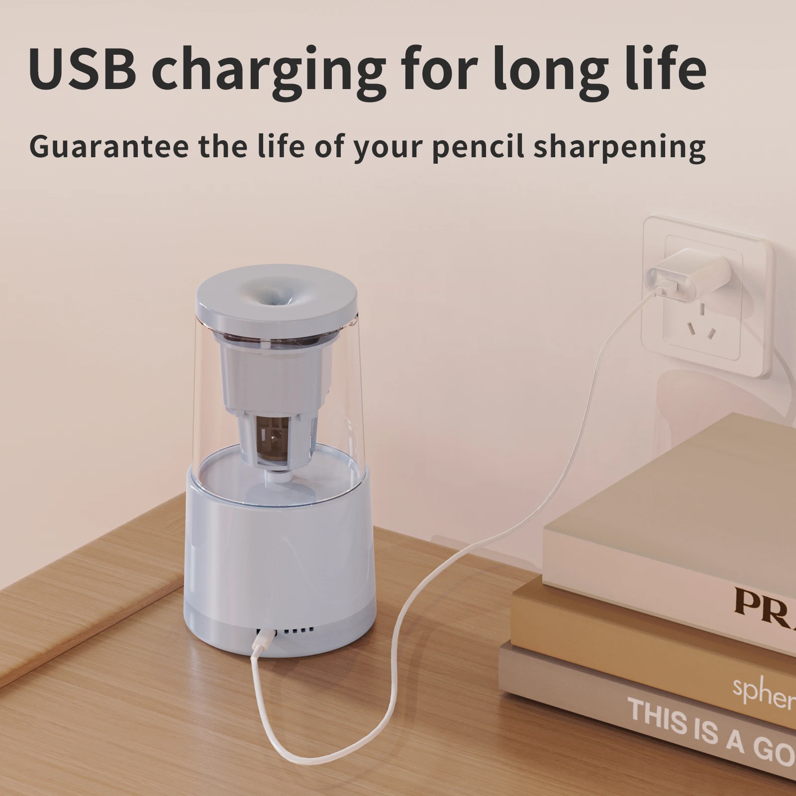 China Full automatic electric pencil sharpeners for kids girl boy