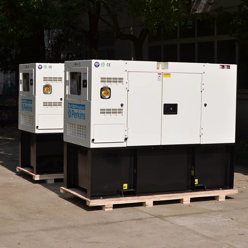 Silent Powered By UK-Perkins 404A-22G1 16Kw Diesel Standby Electric Generator 20Kva