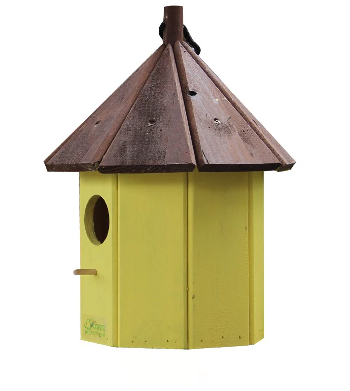 Новинка 2021 семейное Птичье гнездо из цельной древесины для дома и улицы