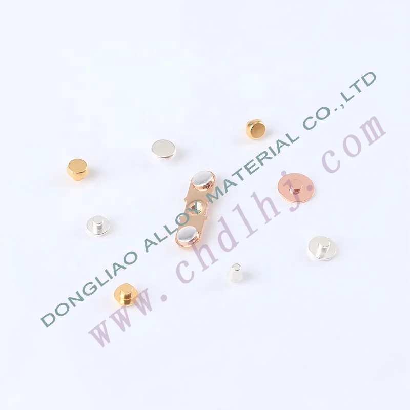 Widely Used Utility Silver Contact Rivets for Electrical Equipments/Relays/Switches
