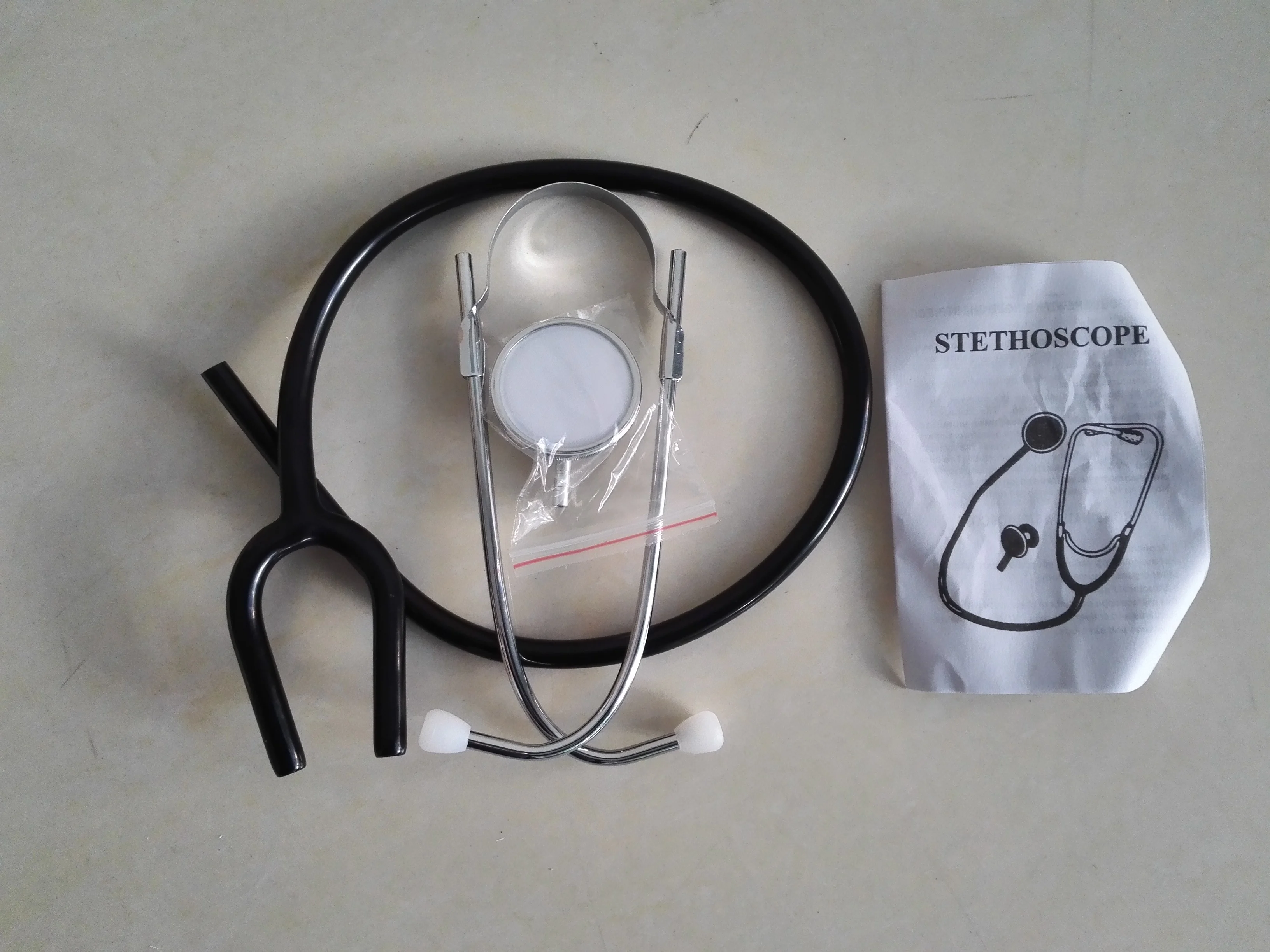 CE approved stethoscopes double tube teaching clinical use best price electronic case stethoscop estetoscopio medical equipment