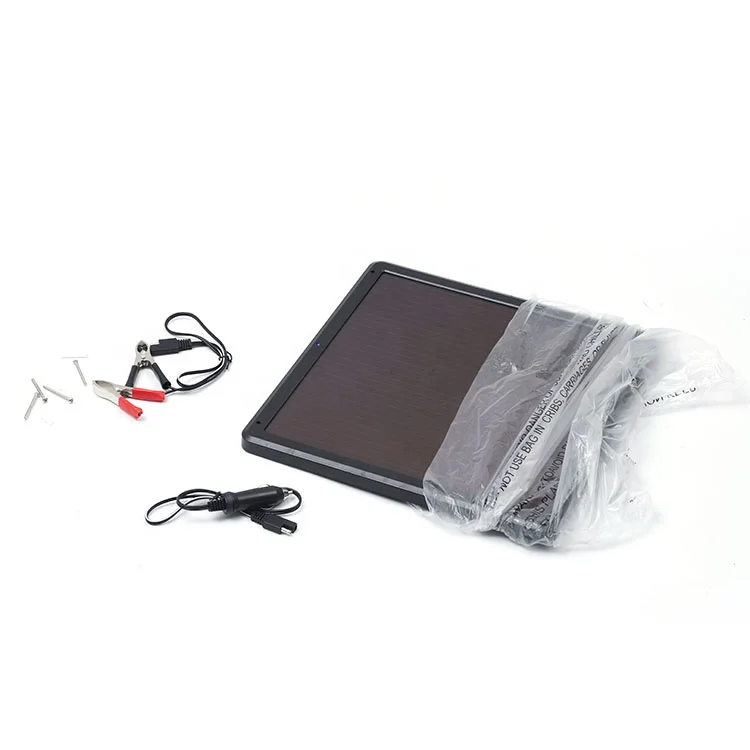 Ningbo HONSUN 7.5W 18V MINI  Solar Panel Amorphous Module with Stand Powerbank  for rv yacht boat car truck battery protection