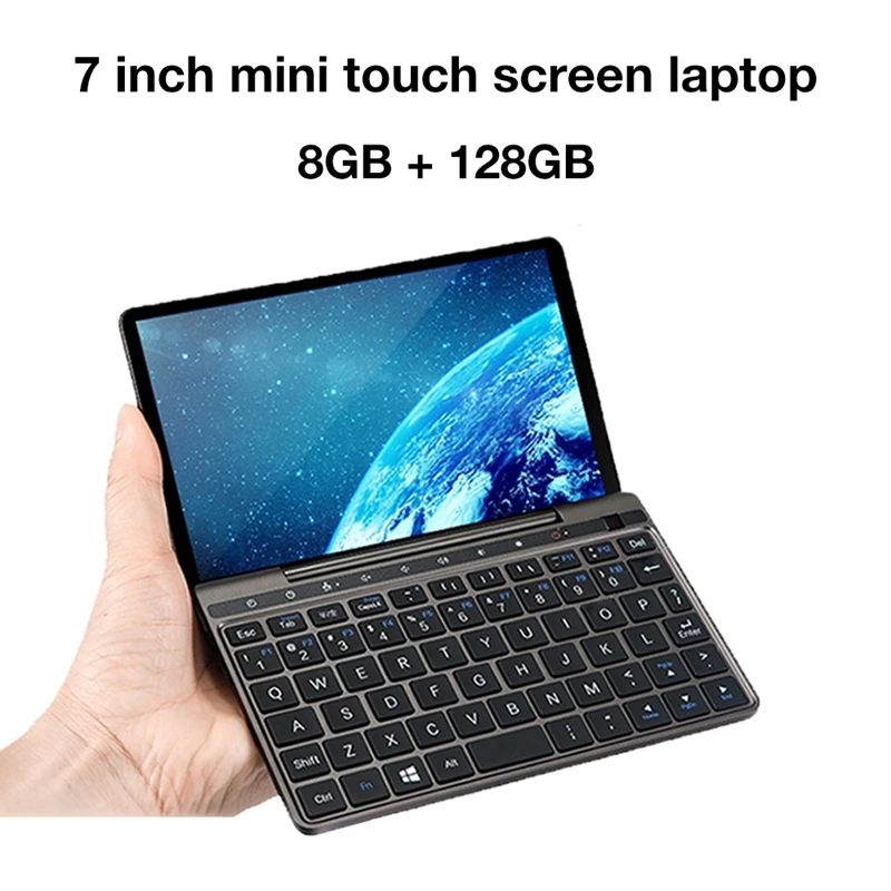 Notebook 7 inch Yoga Pocket Laptop Intel Core 8GB 128GB Silver Win10 gaming laptop