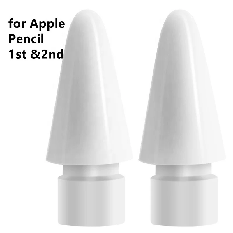 Upgrade High Sensitivity wear-resistan Replacement Tips Soft Paperfeel Damping extra nibs for Apple Pencil 1st / 2nd