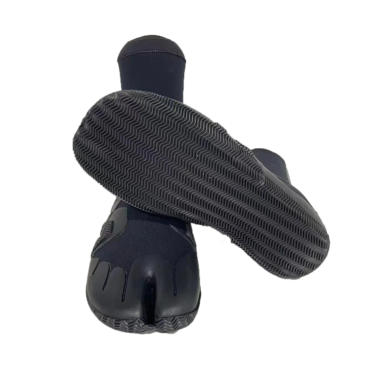 Booties Neoprene Shoes with Puncture Resistant Sole 3mm 5mm for Watersports Beach Boat,Wetsuit Booties Men Women-Surf