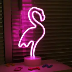 Customize flamingo led neon lights Christmas high quality neon lamp for wholesale