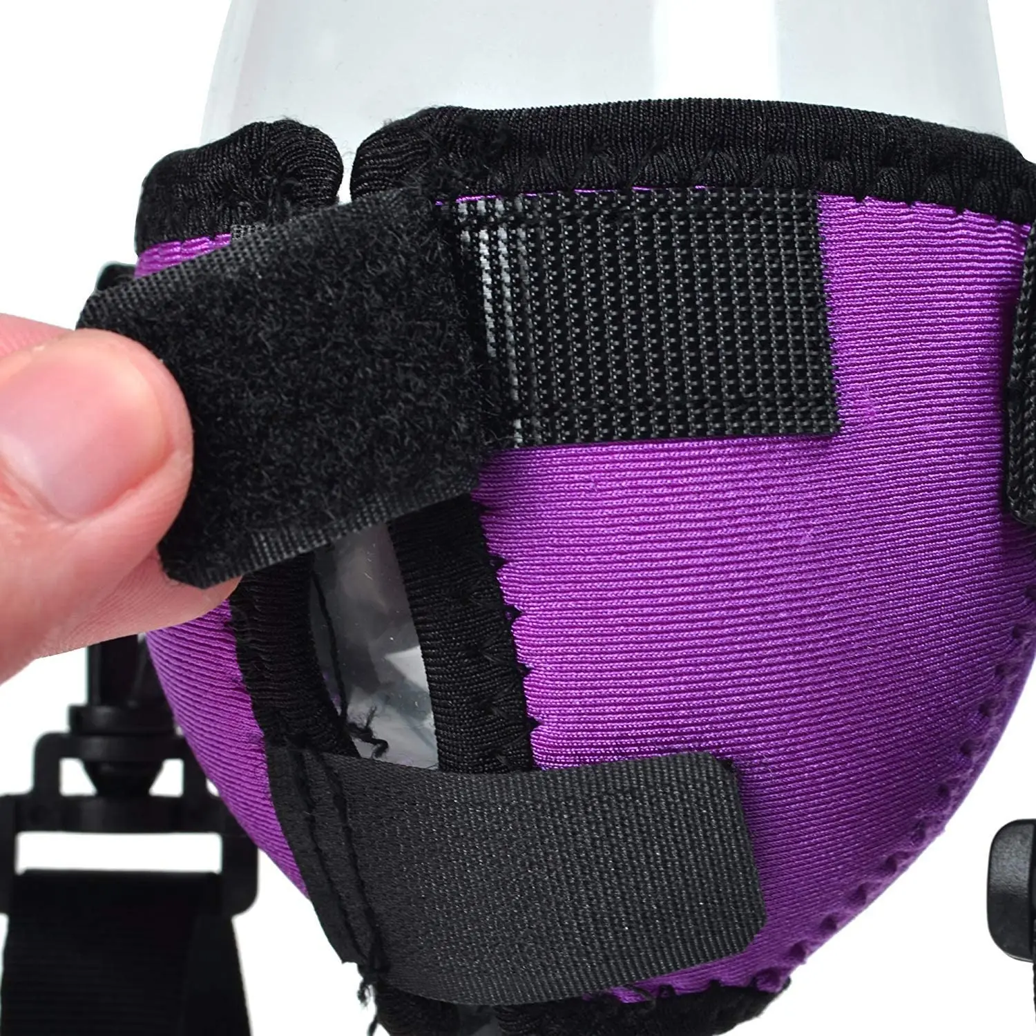 Wine Glass Insulator Drink Holder Neoprene Sleeve with Adjustable Neck Strap For Wine Walk
