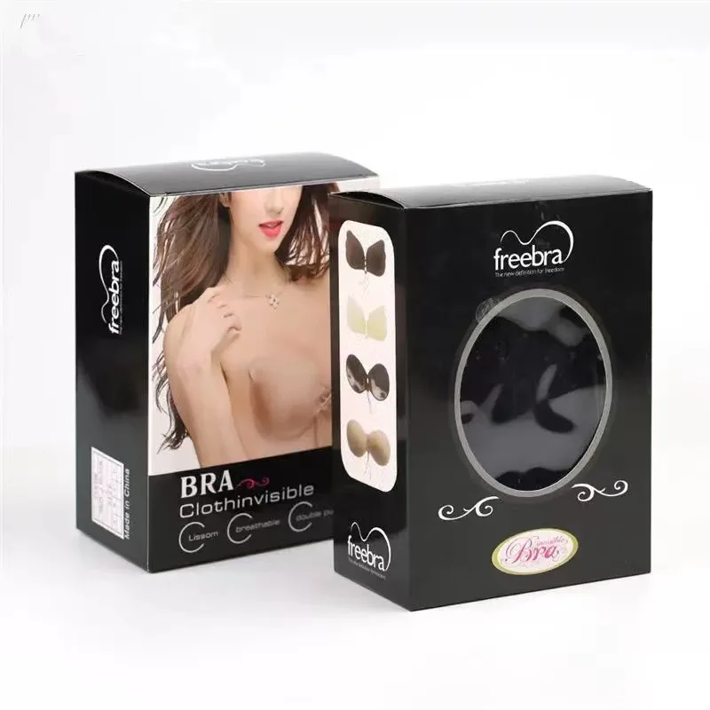 Wholesale various bra packaging milk sticker boxes fabric pouches paper containers metal cases frosted boxes