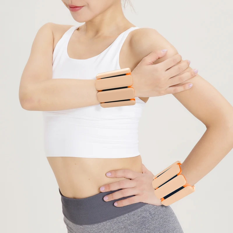 Hot-selling New Home Workout Bangles Adjustable Wearable Wrist & Ankle Weights For Yoga, Dance, Barre, Pilates, Cardio