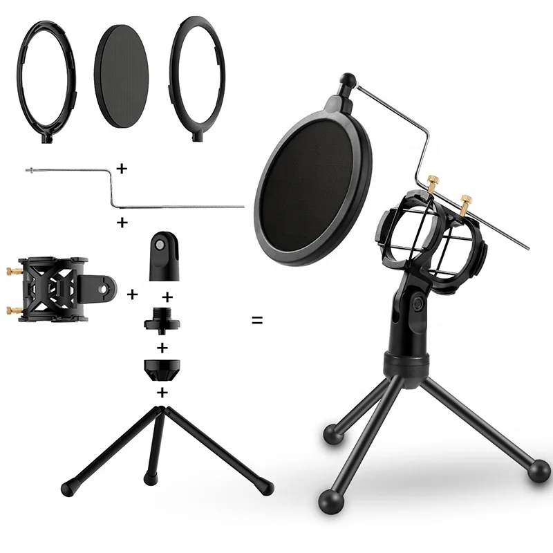Microphone Isolation Shield Filtre Anti Pop With