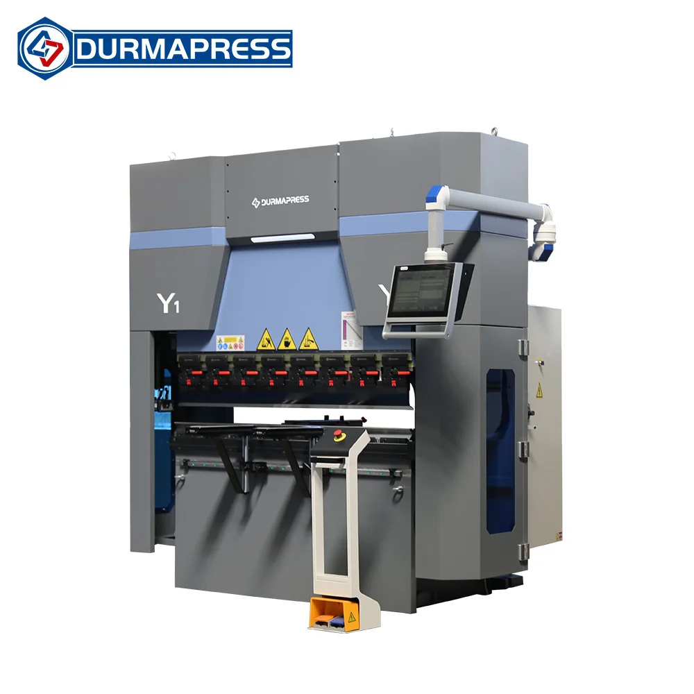 Da53tx 4~6 +1 axis press brake molds hydraulic press brake bending machine cnc servo press brake