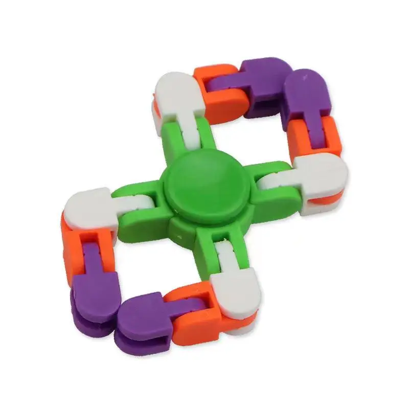 Wacky Tracks Spinner 4 angles and Click Fidget Toys Finger Sensory Toys Decompress the Toy