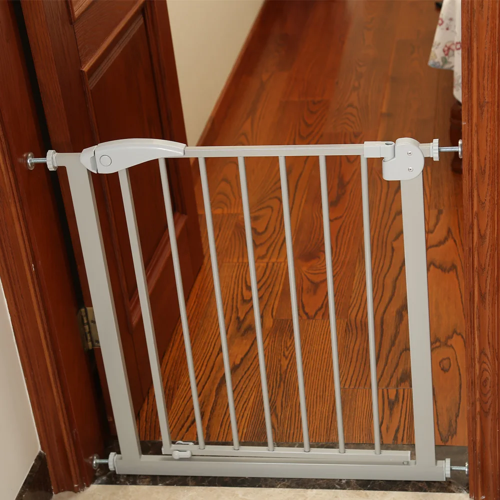 
Auto Close Swing Shut Stair Fence Automatic Swing Closed Extra Wide Gate Width Baby Barrier 