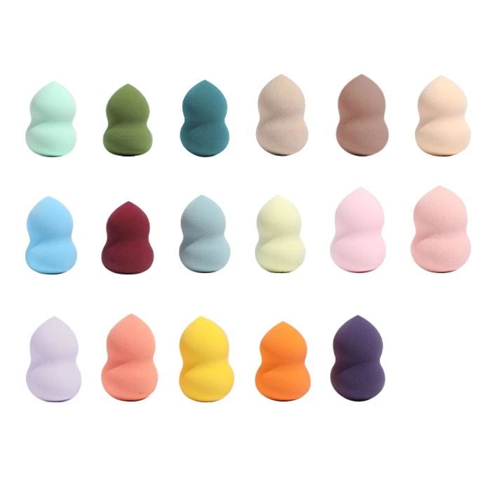 Factory OEM stock Friendly Makeup Sponge Microfiber Flat Soft Makeup  Wet and warehouse Dry Blender Sponge
