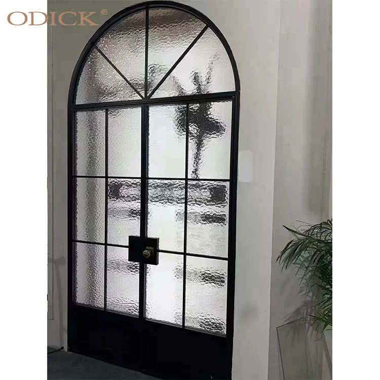 Modern Simple Design Soundproof Hotel Grill Design Interior Single Double Doors For House Room