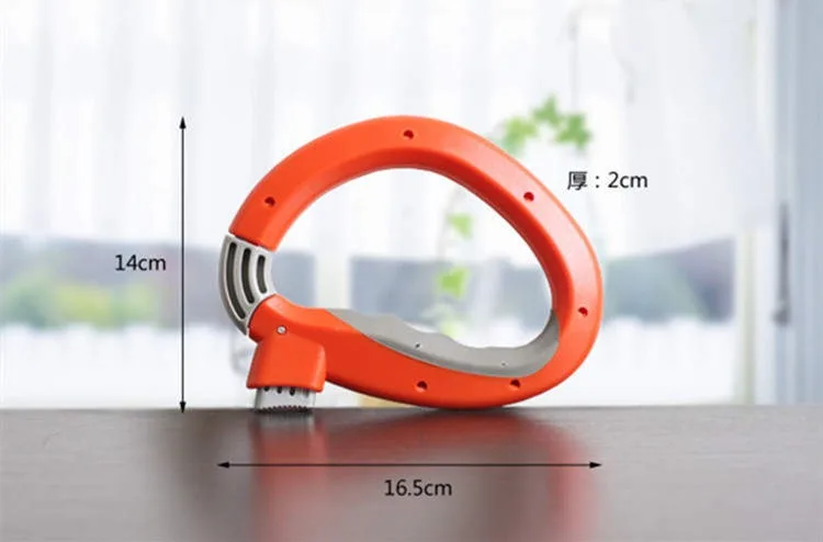 2023 New Product Portable shopping bag carrier Effort hooks Grocery Bags Holder Handle Foldable Carrier Lock Kitchen Tool gift