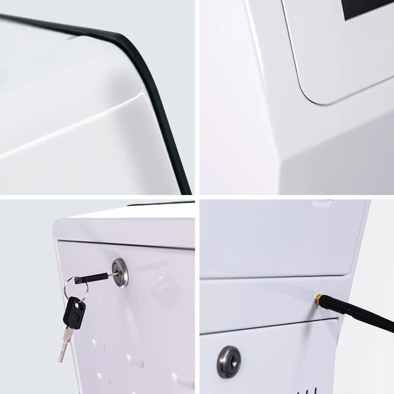 21 22 inch Floor Stand touch screen parking auto payment kiosk self service with NFC thermal printer