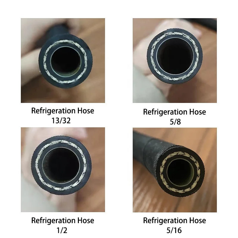 China Manufacturer R134a R404a Refrigerator Pipe Refrigeration Hose Epdm for Cooling System