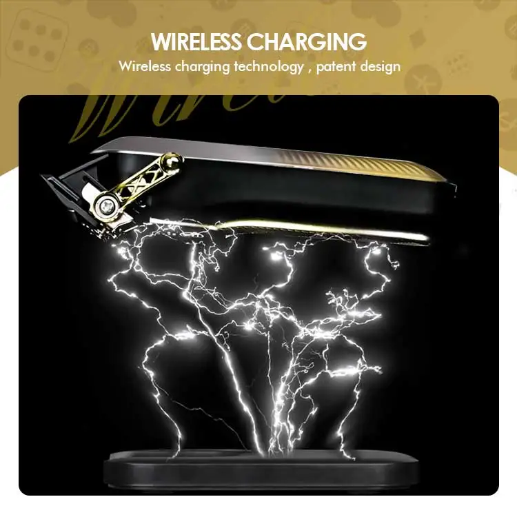 WMARK NG-134 Wholesale Wireless Sensor Charging Electric Barber Mens Hair Clippers Rechargeable Salon Hair cutter for Barber