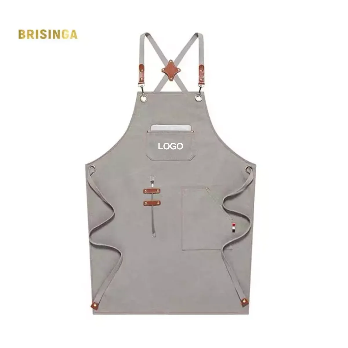 Canvas apron feeder apron adjustable work apron for unisex