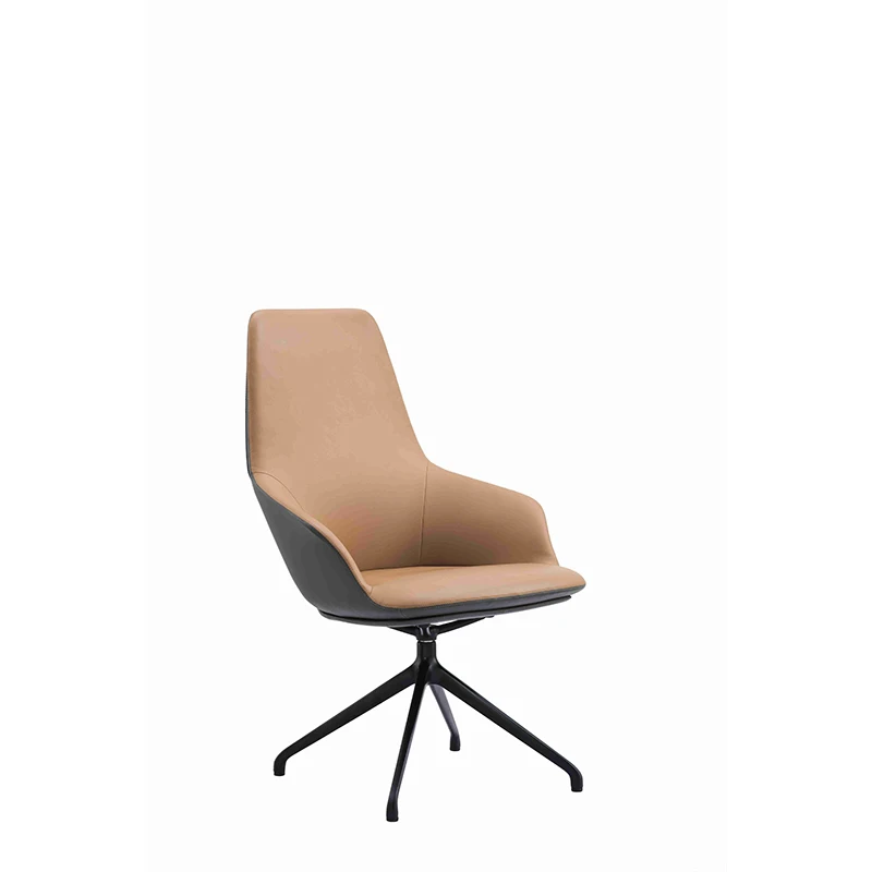 modern leisure home office chair hotel chair full grain leather chair