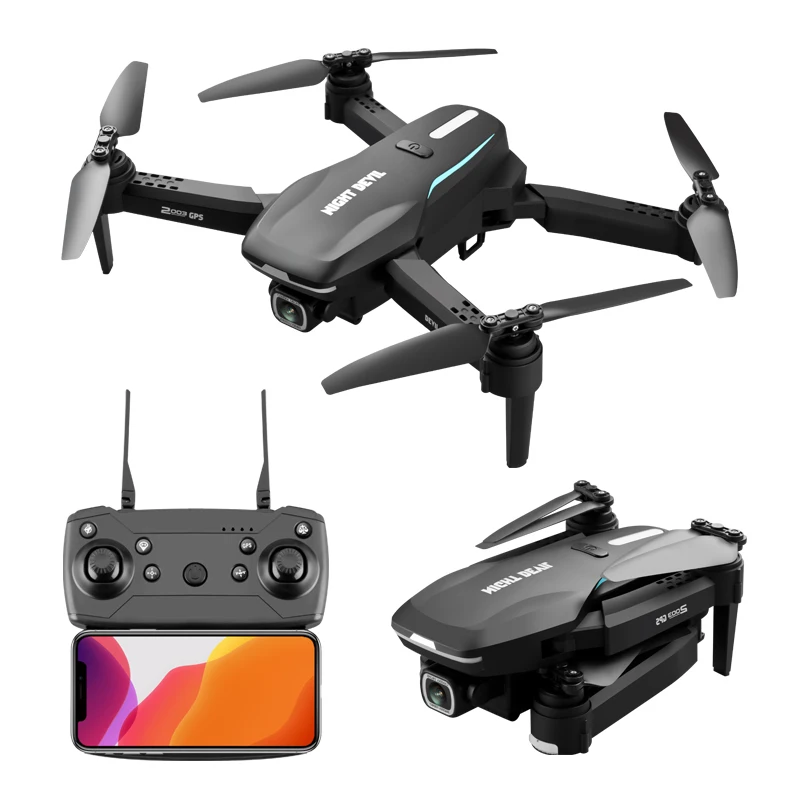 Drone with HD Camera and GPS /  Camera 4k HD RC Foldable Drone