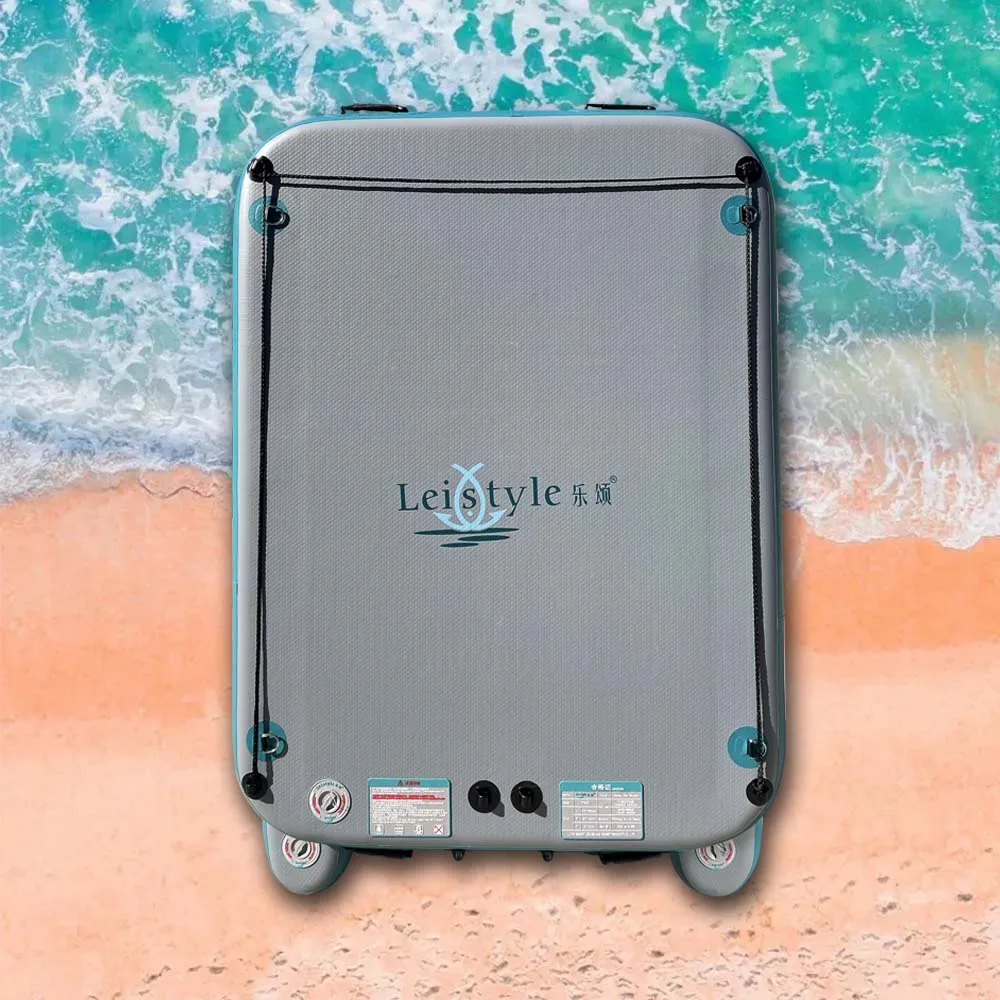 200cm 2 Person Inflatable Water Platform Water Raft with Balance Floating Pontoon for Fishing Swimming River Lake Pool