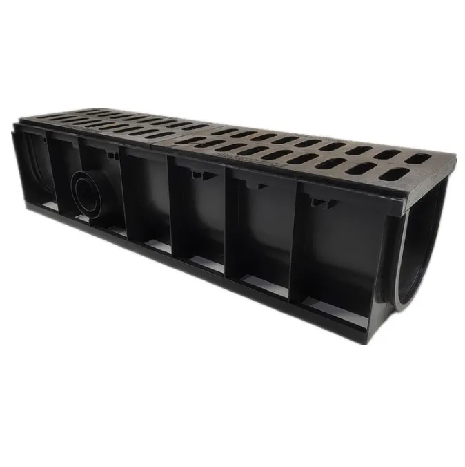 Hot Sale U Type Sewage Drainage HDPE  Roadside Construction Material  PP Rainwater Drainage Ditch 100-1000mm