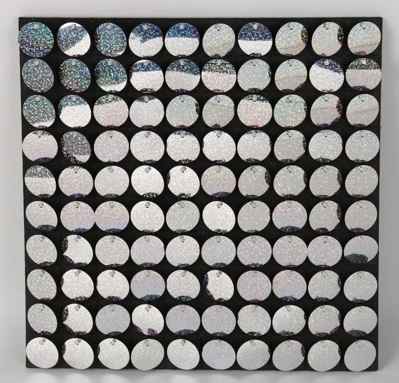 Wedding Backdrop Decoration Iridescent Light pink Shimmer Sequin Panels Wall