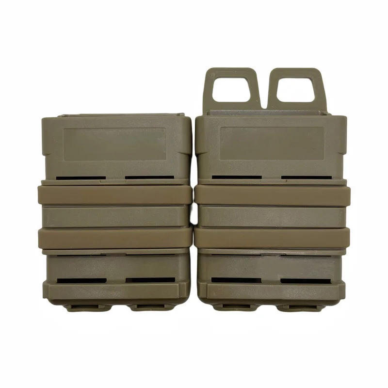 FMA fastmag Accessory Box 5.56 Magazine  Vest molle Double Clip Box M4 Tactical Quick draw box
