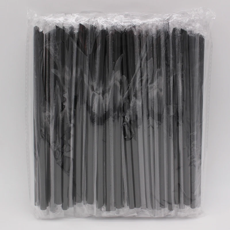 Straw for tapioca pearls plastic straws for milk tea beverage hot drink disposable straw  factory direct