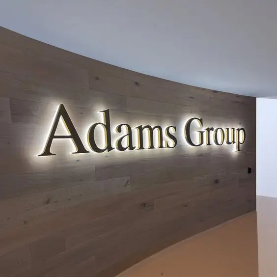 New Fashion Led Illuminated Sign Led Shop Sign 3d Stainless Steel Letters Light up Letters Acrylic Sign