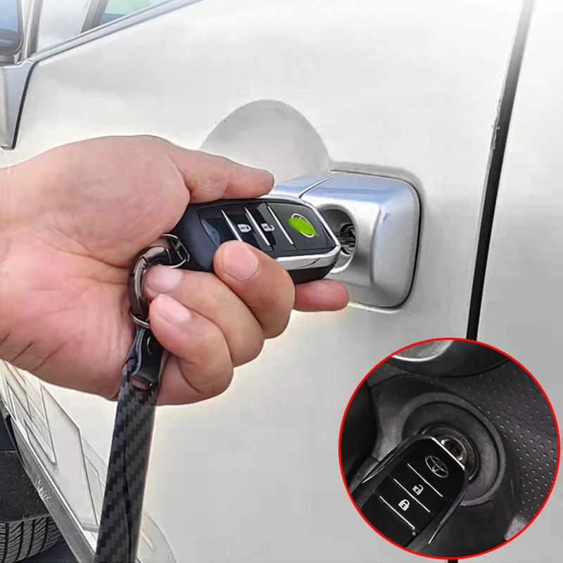 Folding Key Shell Folding Key Case  Key Case Key Chain Key Ring For Toyota FJ Cruiser