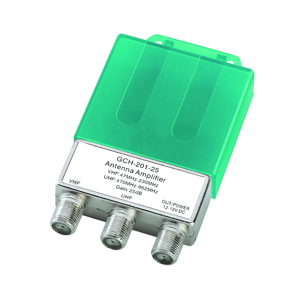 GECEN Antenna Signal Amplifier GCH-201-25 Waterproof Design for CATV