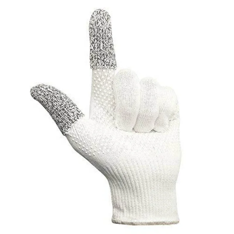 Level 5 HPPE Finger Cots Thumb Protector Protection Finger Sleeves Cut Resistant Gloves Substitute