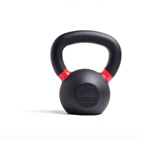 factory price powder coated iron kettlebell for gym or home using