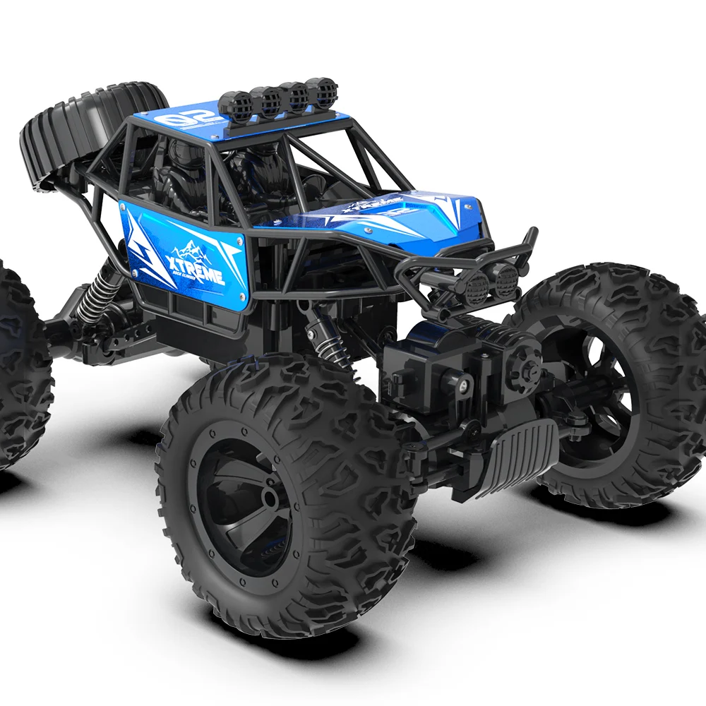 Chic Q145 RC Car Alloy Climbing Cars 2.4G 4WD Remote Control Car 1:16 RC Rock Crawler All Terrain Off-Road RC Truck RTR Gift