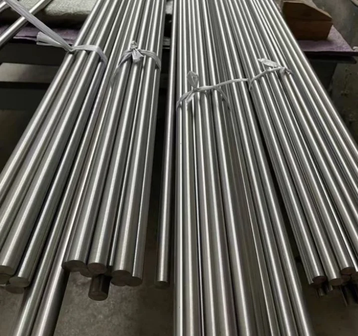 China Manufacturer GR3 GR5 GR5 ELI TA4 TA7 ASME SB-348/ASTM B348 Hot rolled 2.0mm 2.5mm Titanium Alloy Rod