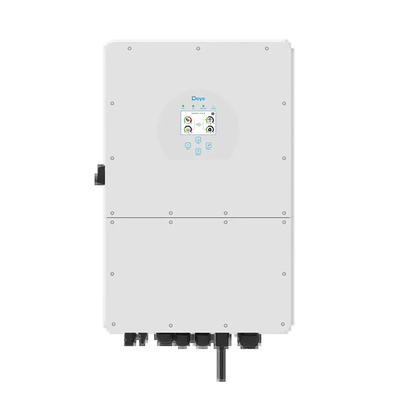 Deye Hybrid Solar Inverter 5KW 8KW 10KW 12KW Triple Phase 12-18A Current 60Hz Frequency 3-Phase AC Sine Wave Volta MPPT Home Use
