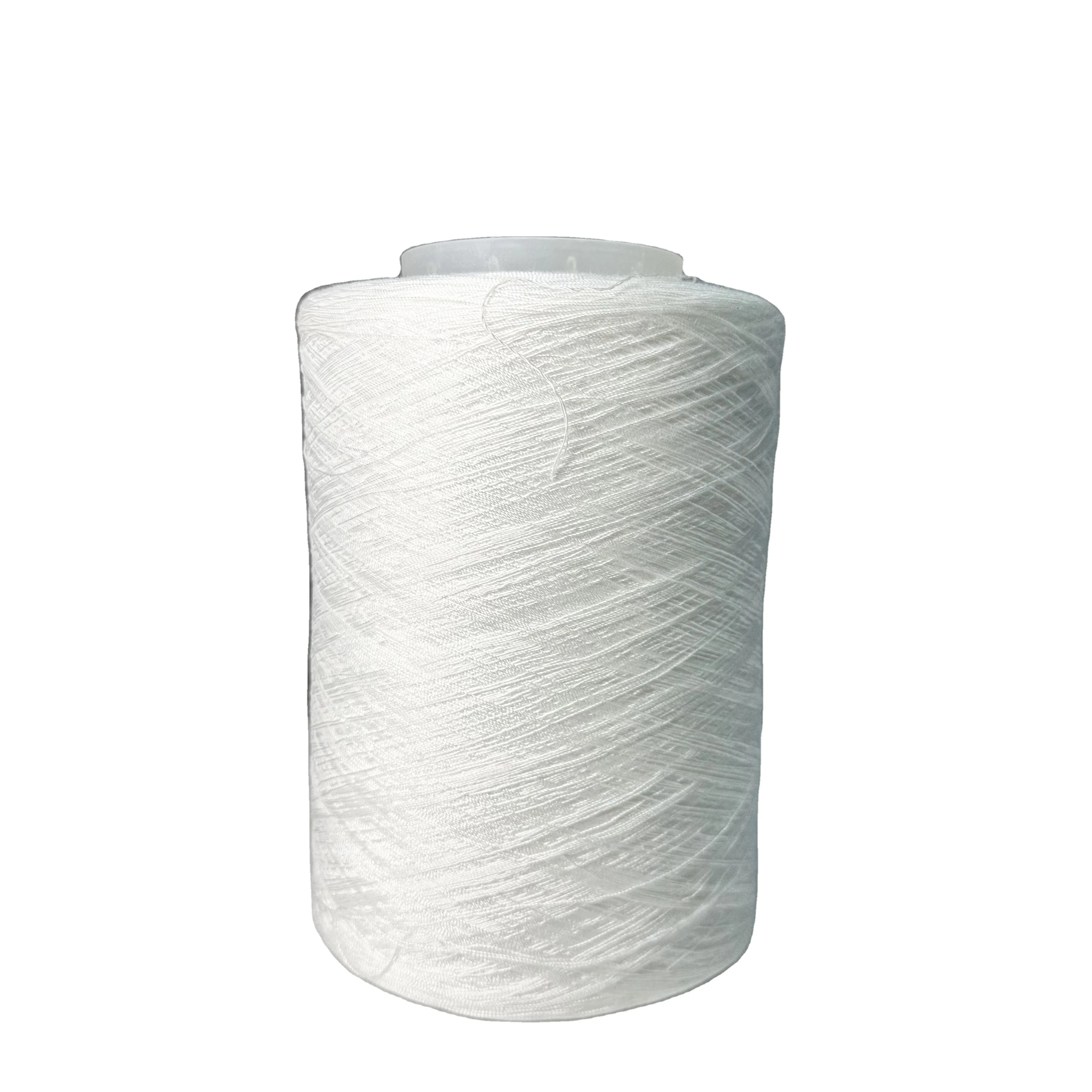 Оптовая продажа Лидер продаж 100% Recycled12S/2 полиэфирная поли Corespun(SPP) швейная пряжа