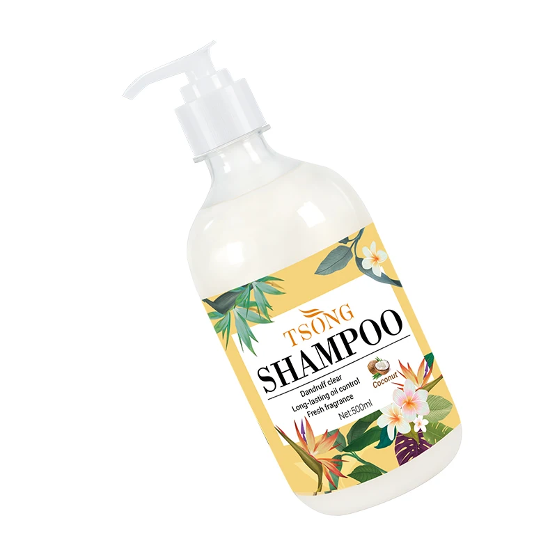 OEM Private Label Shea Moisture Shampoo Sulfate Free Coconut Milk Oil Shampoo 500ml